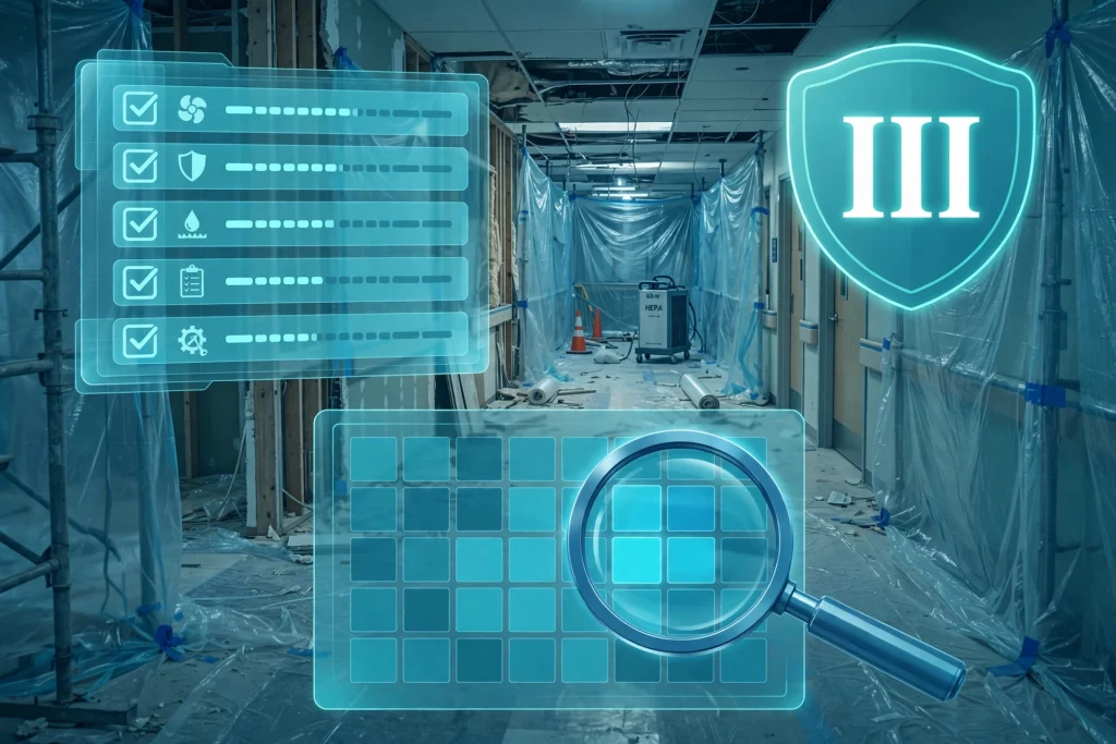 ICRA Class Finder interactive tool: determine your hospital construction precaution class